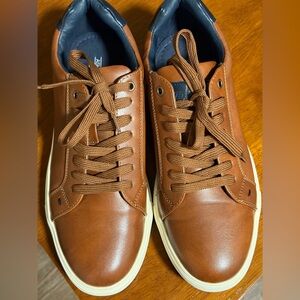 Ashford Hayes Brown  Leather Men's Lace Up Shoes. Size 8